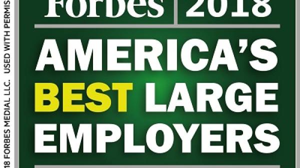 Logotipo da lista dos Melhores empregadores da Forbes