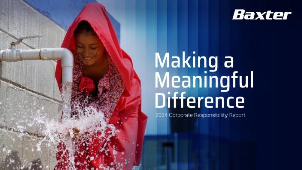 Corporate responsibility report 2024 cover image